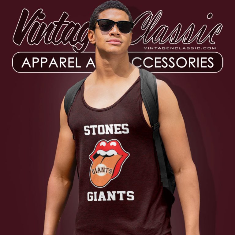The Rolling Stone San Francisco Giants Lips Tank Top Racerback The Rolling Stone San Francisco Giants Lips Tank Top Racerback