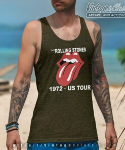 The Rolling Stones 1972 Us Tour Shirt 4 The Rolling Stones 1972 Us Tour Tank Top Racerback