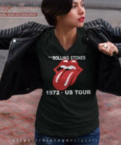 The Rolling Stones 1972 Us Tour Shirt 6 The Rolling Stones 1972 Us Tour V Neck TShirt