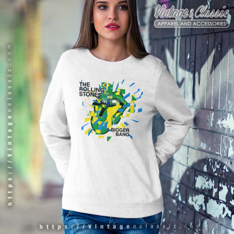The Rolling Stones A Bigger Bang Copacabana Sweatshirt The Rolling Stones A Bigger Bang Copacabana Sweatshirt