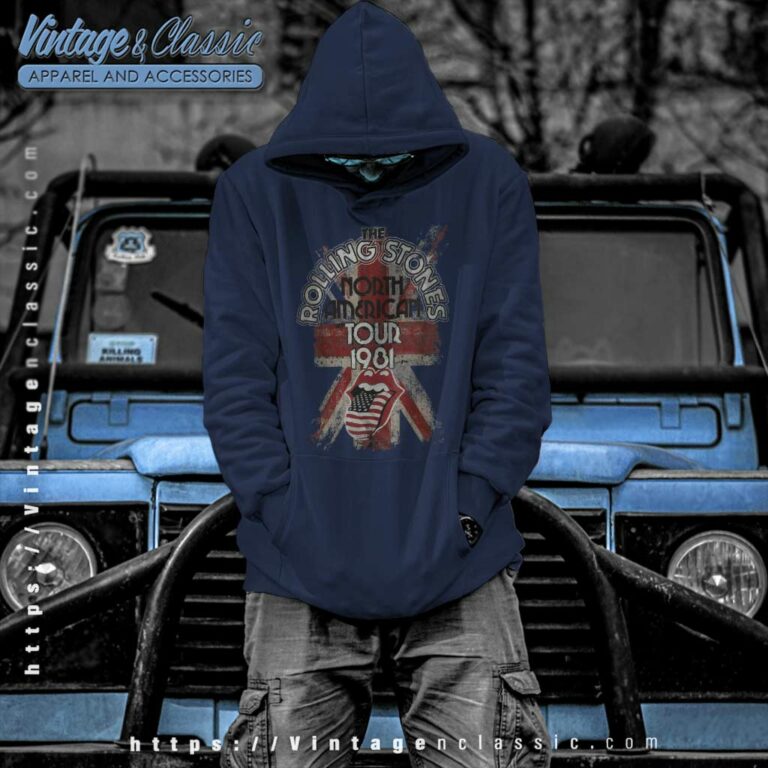 The Rolling Stones American Tour 1981 Hoodie The Rolling Stones American Tour 1981 Hoodie