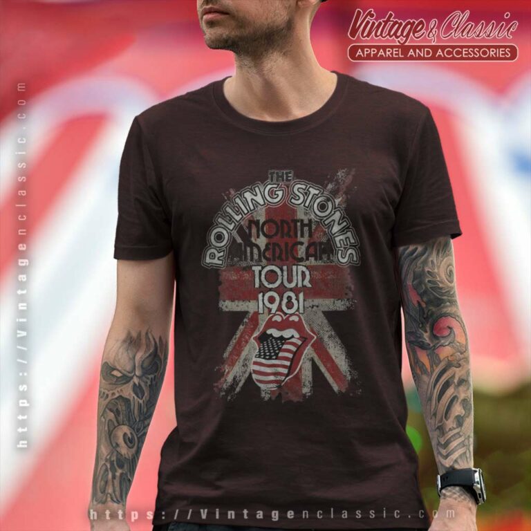 The Rolling Stones American Tour 1981 T Shirt The Rolling Stones American Tour 1981 T Shirt