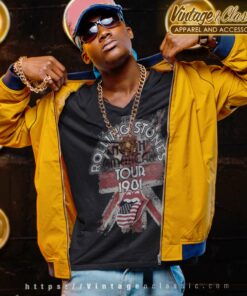 The Rolling Stones American Tour 1981 V Neck TShirt