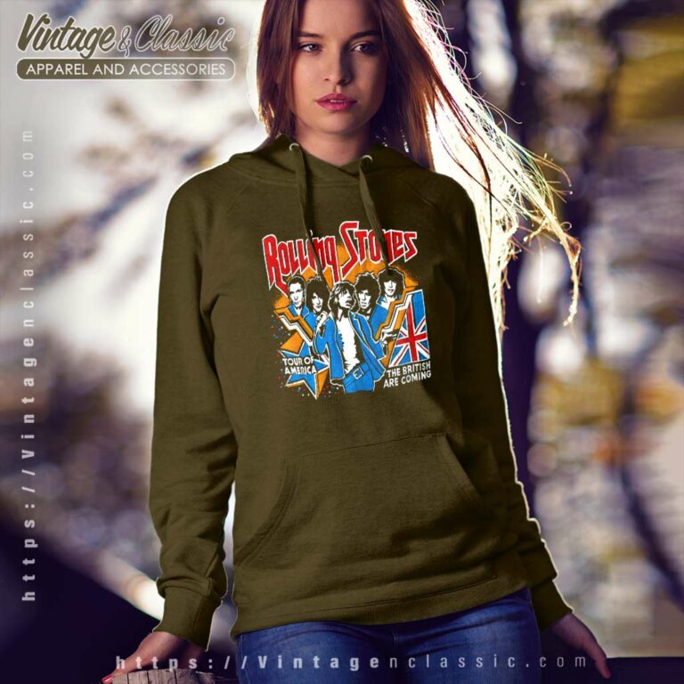 The Rolling Stones American Tour Hoodie The Rolling Stones American Tour Hoodie