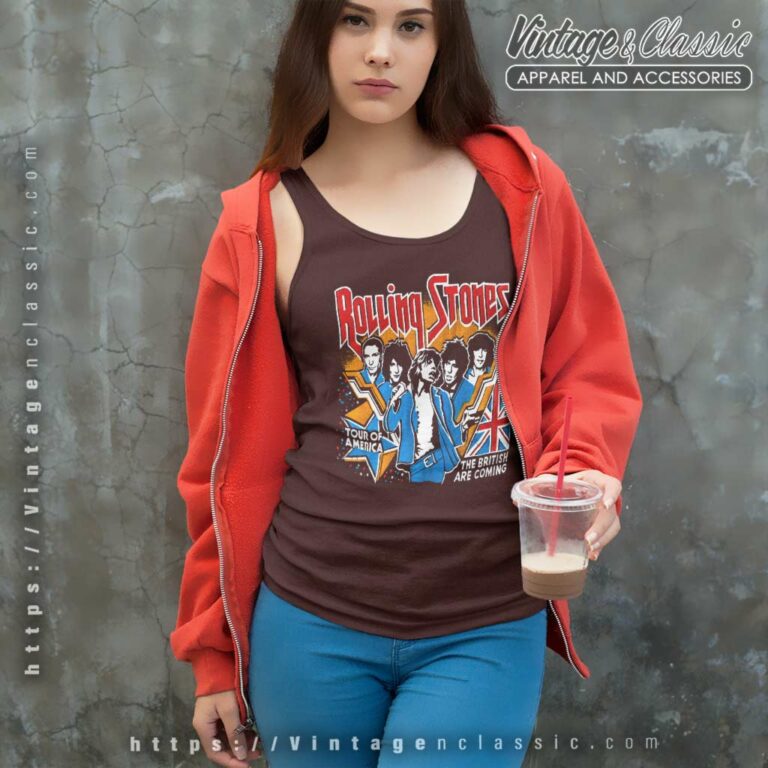 The Rolling Stones American Tour Tank Top Racerback The Rolling Stones American Tour Tank Top Racerback