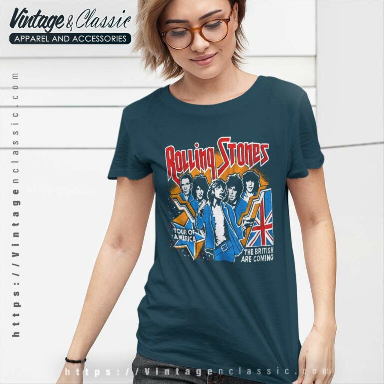 The Rolling Stones American Tour Women TShirt The Rolling Stones American Tour Women TShirt