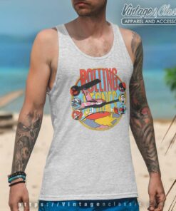 The Rolling Stones Around The World Tank Top Racerback