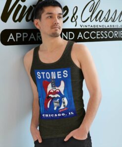The Rolling Stones Chicago Il June Tank Top Racerback