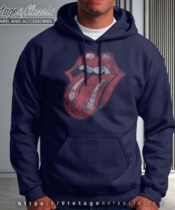 The Rolling Stones Distressed Tongue Premium Shirt 5 The Rolling Stones Distressed Tongue Premium Hoodie