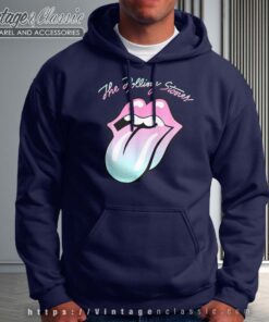 The Rolling Stones Gradient Tongue Hoodie