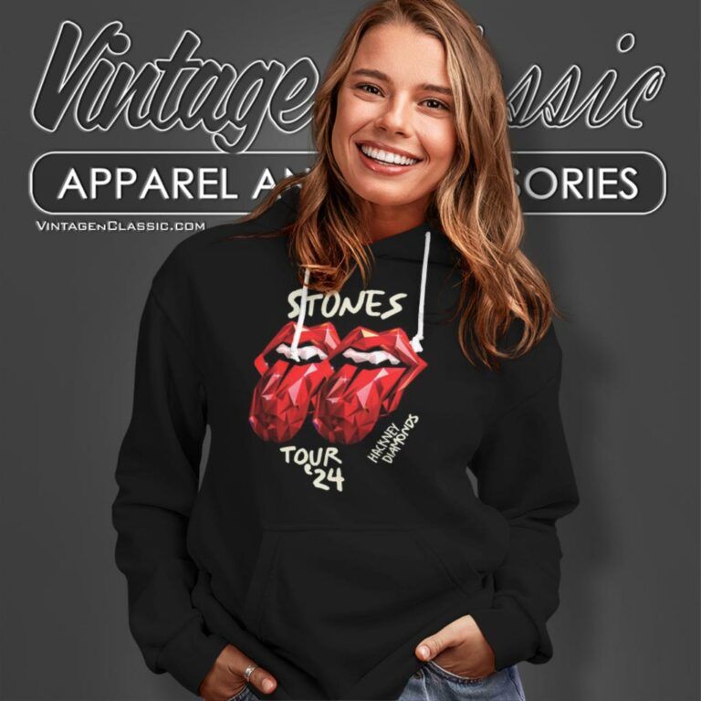 The Rolling Stones Hackney Diamonds Tour 2024 Hoodie The Rolling Stones Hackney Diamonds Tour 2024 Hoodie