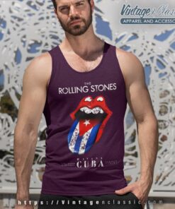 The Rolling Stones Havana Cuba Tank Top Racerback
