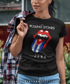 The Rolling Stones Havana Cuba Women TShirt