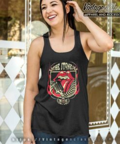 The Rolling Stones Licks Mic Shirt 5 The Rolling Stones Licks Mic Tank Top Racerback