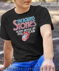 The Rolling Stones NA Tour 1981 Shirt