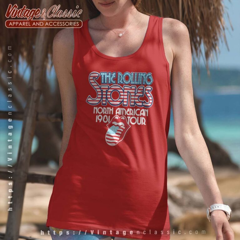 The Rolling Stones NA Tour 1981 Tanktop The Rolling Stones NA Tour 1981 Tanktop