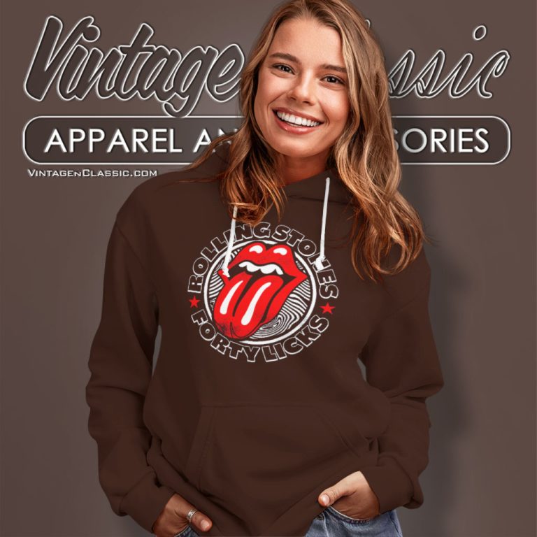 The Rolling Stones Shirt Forty Licks Hoodie The Rolling Stones Shirt Forty Licks Hoodie