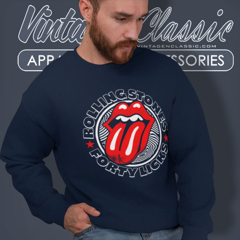 The Rolling Stones Shirt Forty Licks Sweatshirt The Rolling Stones Shirt Forty Licks Sweatshirt