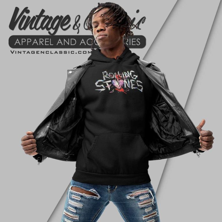 The Rolling Stones Shirt Hackney Diamonds Glass Logo Hoodie The Rolling Stones Shirt Hackney Diamonds Glass Logo Hoodie