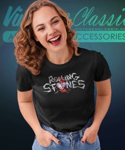 The Rolling Stones Shirt Hackney Diamonds Glass Logo Women TShirt
