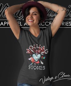 The Rolling Stones Shirt Hackney Diamonds V Neck TShirt