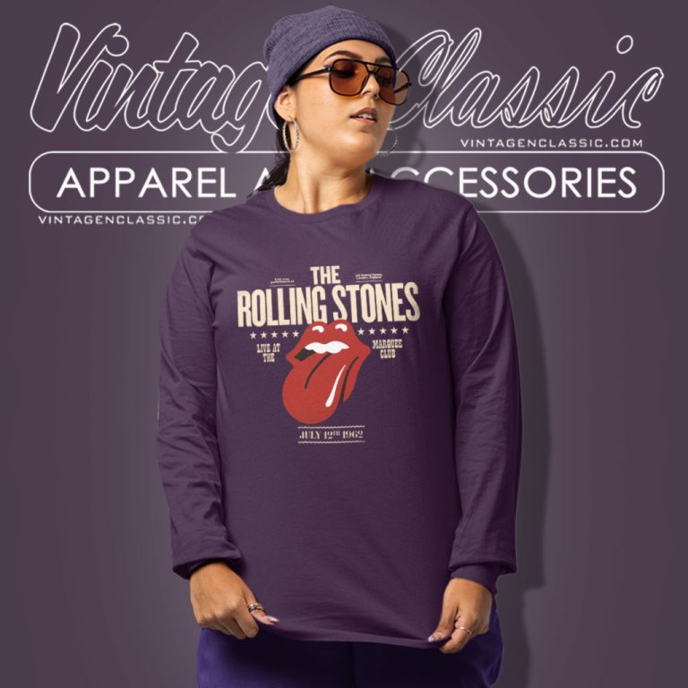 The Rolling Stones Shirt Marquee Live Long Sleeve Tee The Rolling Stones Shirt Marquee Live Long Sleeve Tee