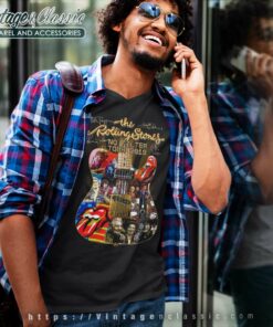 The Rolling Stones Shirt No Filter Tour 2019 V Neck TShirt