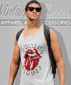 The Rolling Stones Shirt Painted Diamond Tongue 5 The Rolling Stones Shirt Painted Diamond Tongue Tank Top Racerback