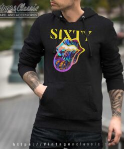 The Rolling Stones Sixty Tongue Men Hoodie