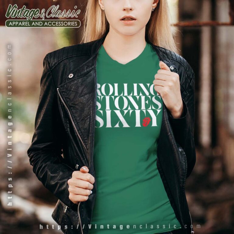 The Rolling Stones Sixty Vneck The Rolling Stones Sixty Vneck