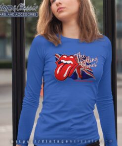 The Rolling Stones Stones UK Flag Premium Longsleeves