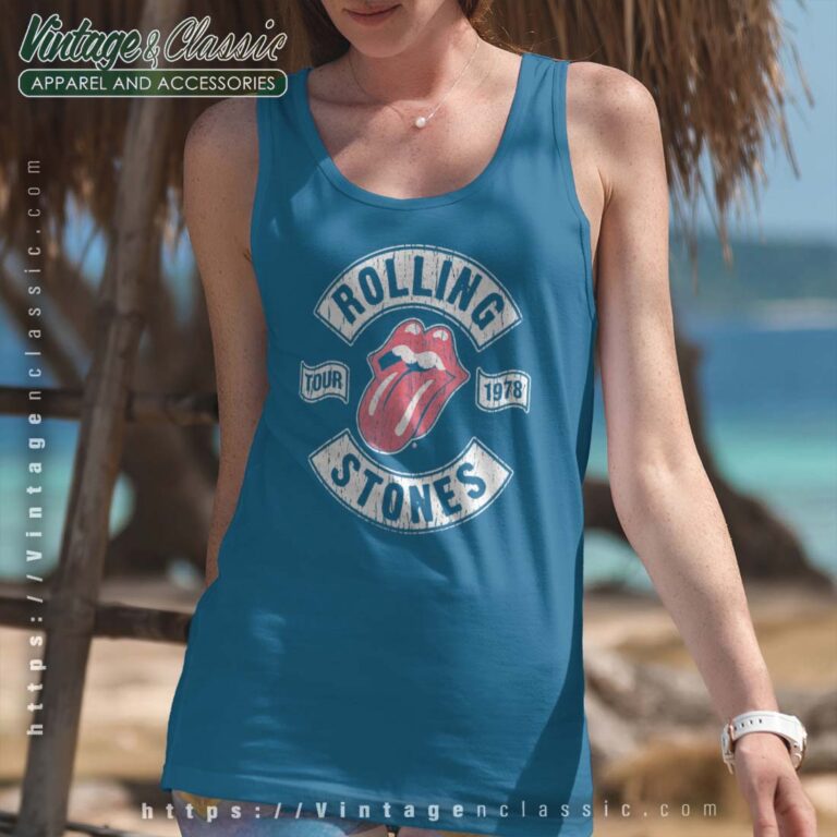 The Rolling Stones Tour 1978 Tanktop The Rolling Stones Tour 1978 Tanktop