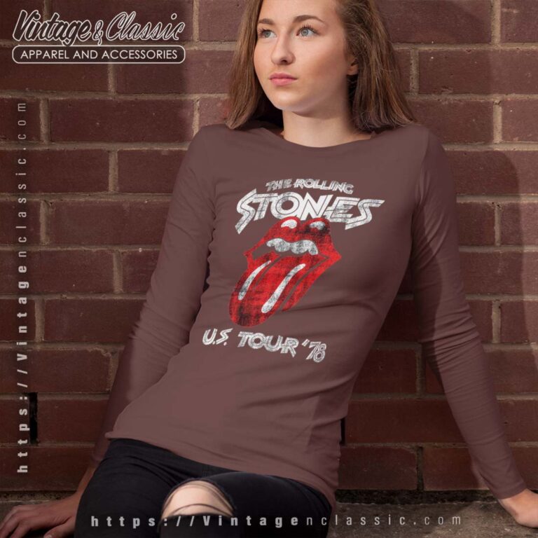 The Rolling Stones U S Tour 1978 Longsleeves The Rolling Stones U S Tour 1978 Longsleeves