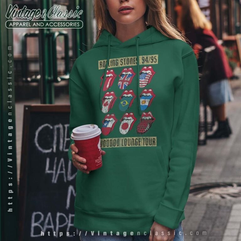 The Rolling Stones Voodoo Lounge Hoodie The Rolling Stones Voodoo Lounge Hoodie