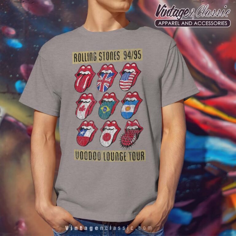 The Rolling Stones Voodoo Lounge Tshirt The Rolling Stones Voodoo Lounge Tshirt