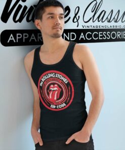 The Rolling Stones Zip Code 2015 Tank Top Racerback
