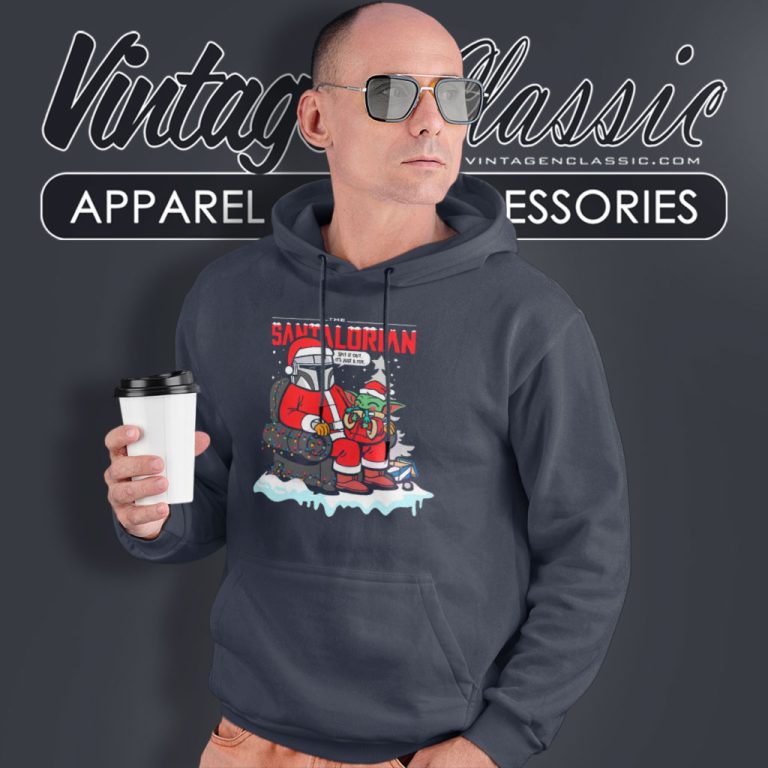 The Santalorian Star Wars Christmas Hoodie The Santalorian Star Wars Christmas Hoodie