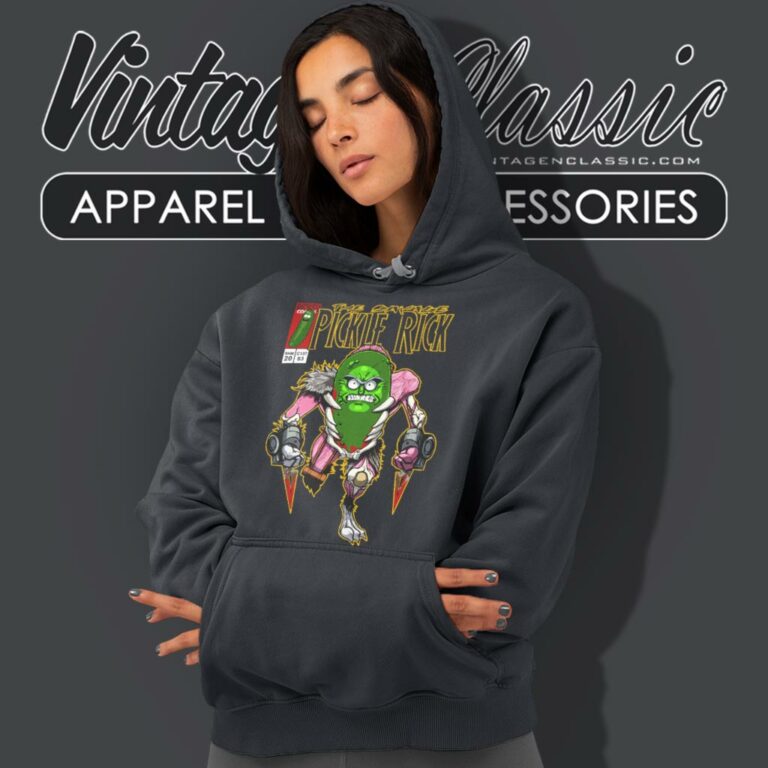The Savage Pickle Rick And Morty Hoodie The Savage Pickle Rick And Morty Hoodie