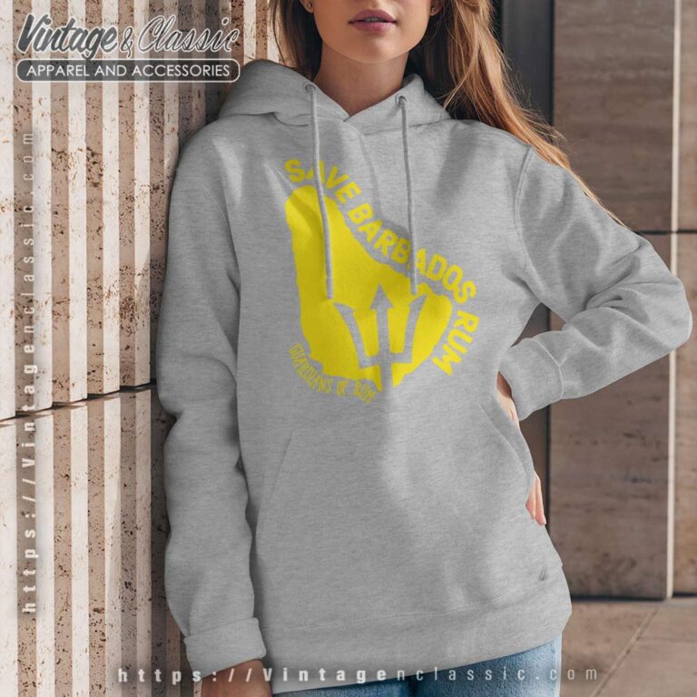 The Save Barbados Rum Hoodie The Save Barbados Rum Hoodie