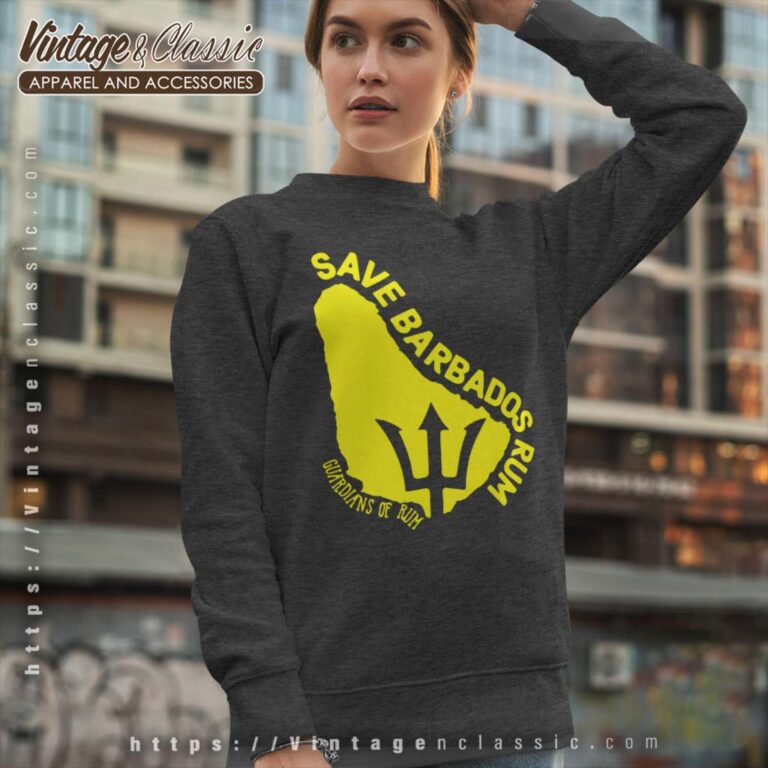 The Save Barbados Rum Sweatshirt The Save Barbados Rum Sweatshirt