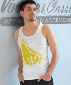The Save Barbados Rum Tank Top Racerback