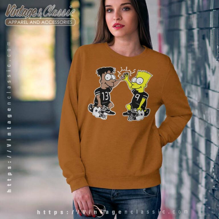 The Simpson Dallas Cowboys Sweatshirt The Simpson Dallas Cowboys Sweatshirt