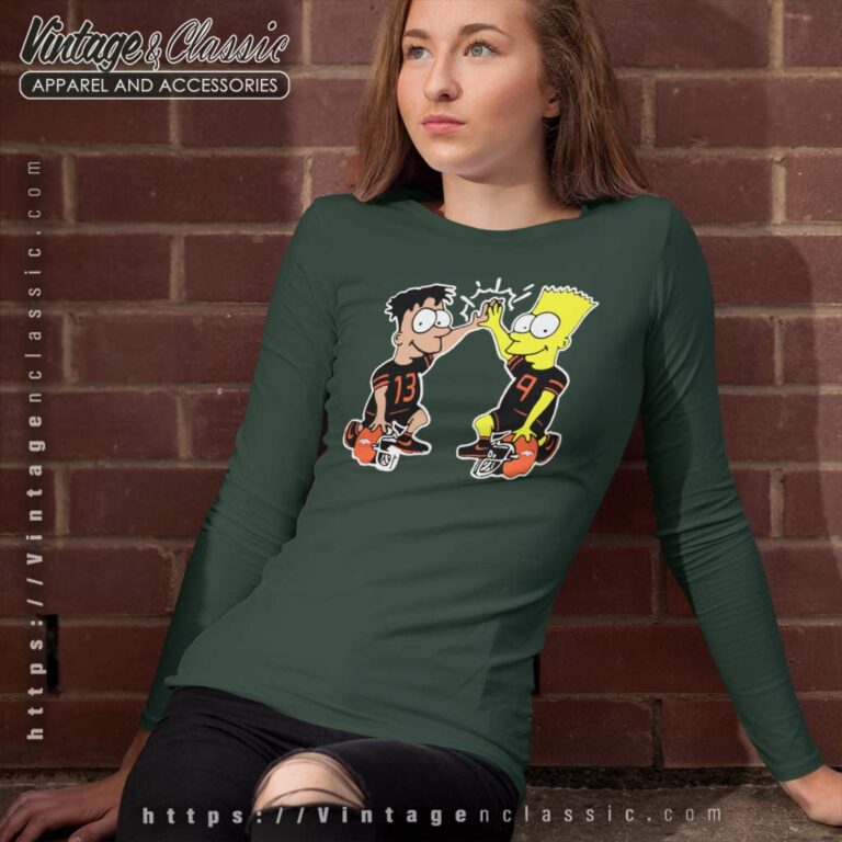 The Simpson Denver Broncos Long Sleeve Tee The Simpson Denver Broncos Long Sleeve Tee