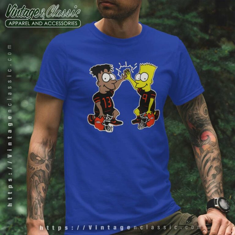 The Simpson Denver Broncos T Shirt The Simpson Denver Broncos T Shirt