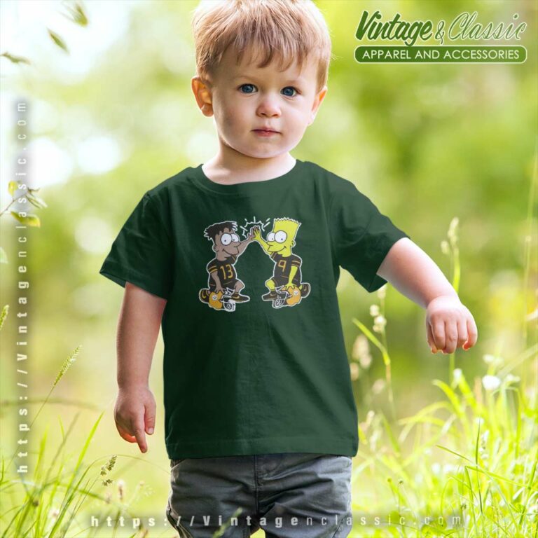 The Simpson Pittsburgh Steelers Kids T Shirt The Simpson Pittsburgh Steelers Kids T Shirt