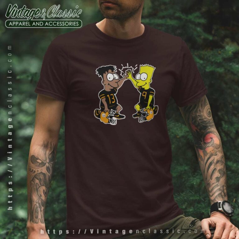 The Simpson Pittsburgh Steelers T Shirt The Simpson Pittsburgh Steelers T Shirt