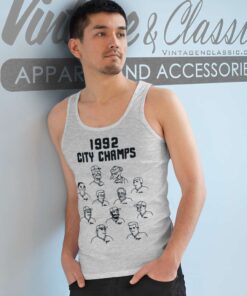 The Simpsons 1992 City Champs Tank Top Racerback