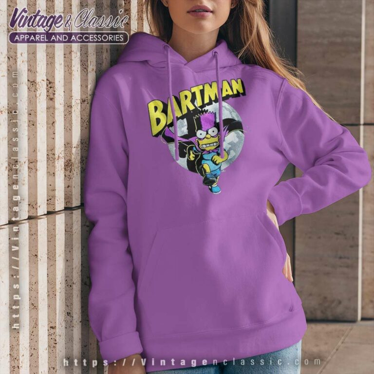 The Simpsons Bartman Bart Simpson Hoodie The Simpsons Bartman Bart Simpson Hoodie