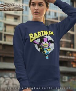 The Simpsons Bartman Bart Simpson Sweatshirt