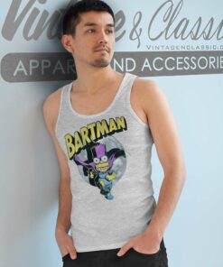The Simpsons Bartman Bart Simpson Tank Top Racerback